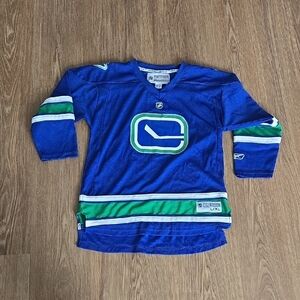 Reebok Vancouver Canucks Hockey Jersey